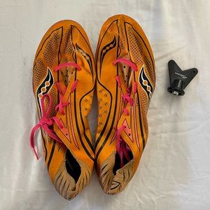 Saucony Track Spikes Cleats Lightly Worn